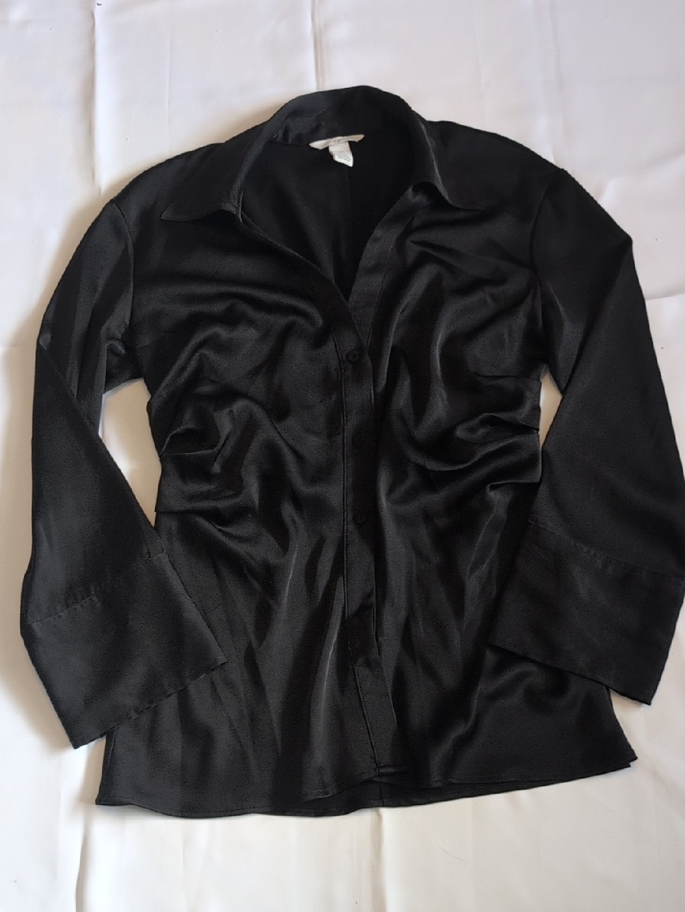 H&M Long Sleeve Button Up Dress
